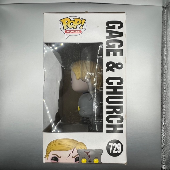 Funko Pop! Movies: Pet Sematary #729 — Gage & Church (Stephen King) - Picture 3 of 4